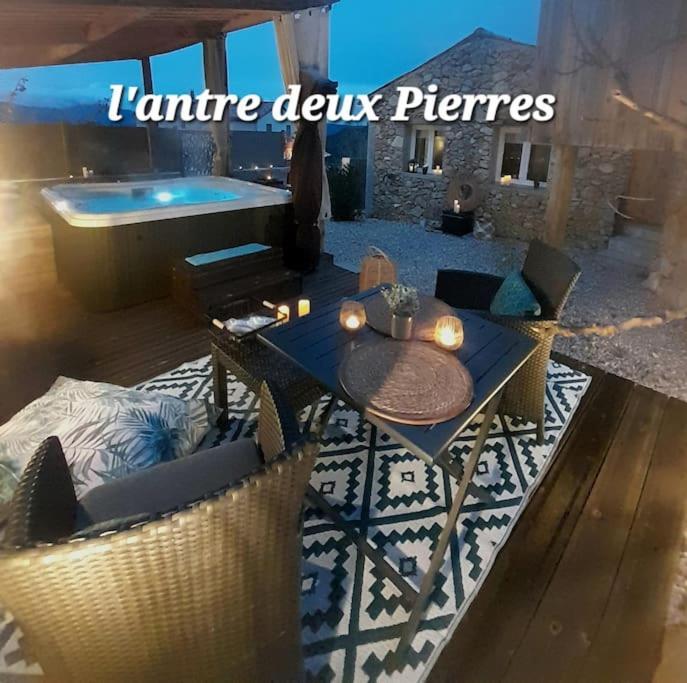 L'Antre Deux Pierres, Romantisme, Jacuzzi Exterieur, Plateau Dinatoire Bouyon 外观 照片